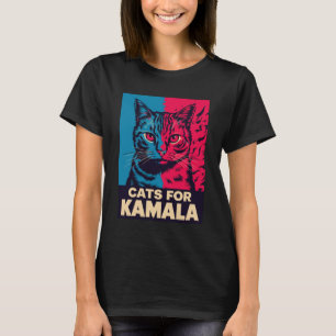 T-shirt Dame sans enfants vote Kamala Harris 2024