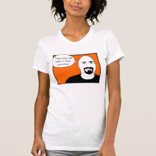 T-shirt Dame-Votre peau fera un poncho fin
