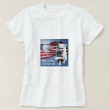 T-shirt Dames de chat pour Kamala