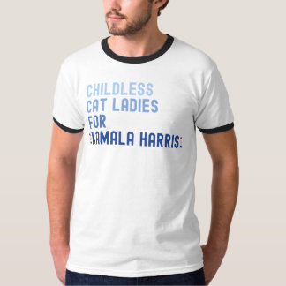 T-shirt Dames de chats sans enfants pour Kamala Harris 202