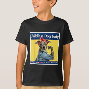 T-shirt Dames de chien Kamala Harris Président 2024