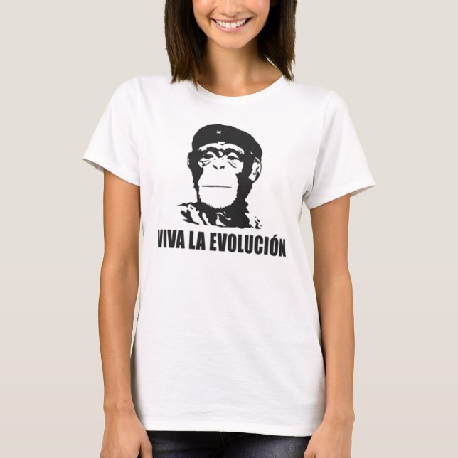 T-shirt dames de pièce en t d'évolution (Devant)