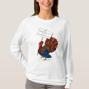 T-shirt Dames de Thanksgiving Turquie