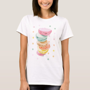 T-shirt dames des points Macarons