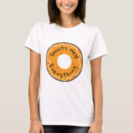 T-shirt Dames Donuts Aiguilles Tout Aider