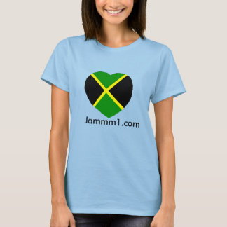 T-shirt dames Jammm1, J'aime Jamaïque