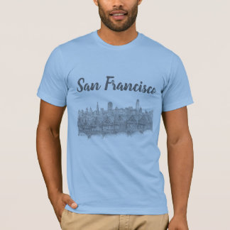 T-shirt Dames peintes, San Francisco, États-Unis