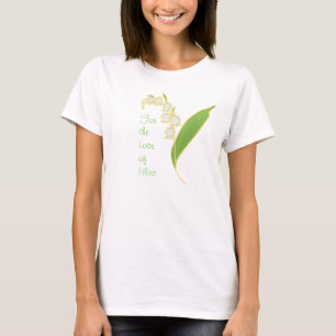 T-shirt dames : Pour l'amour de Lily de la vallée