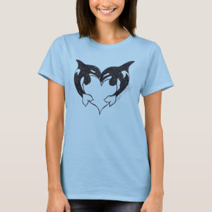 T-shirt Dames T d'amour d'orque