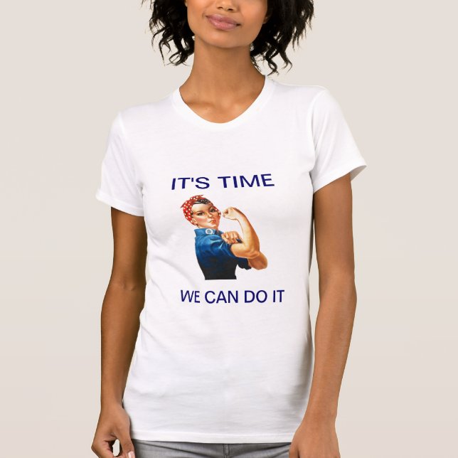 T-shirt Dames T d'attitude de Rosie (Devant)