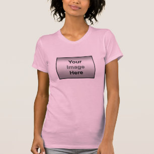 T-shirt Dames Twofer Sheer