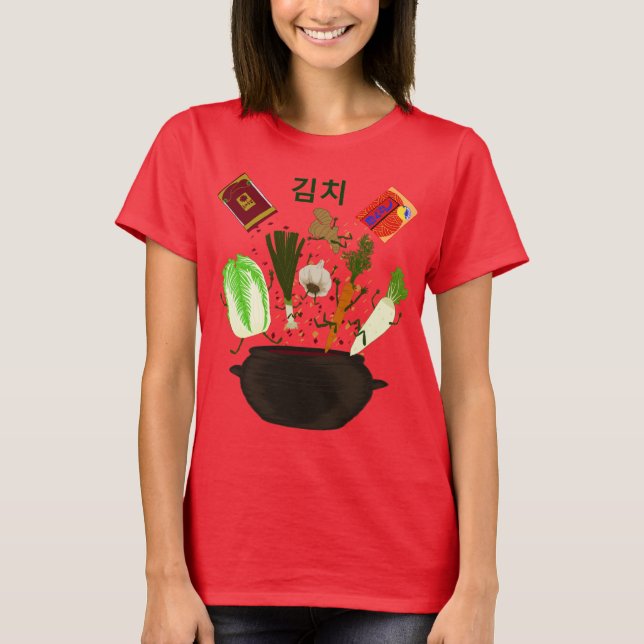 T-shirt d'amis de Kimchi (Devant)