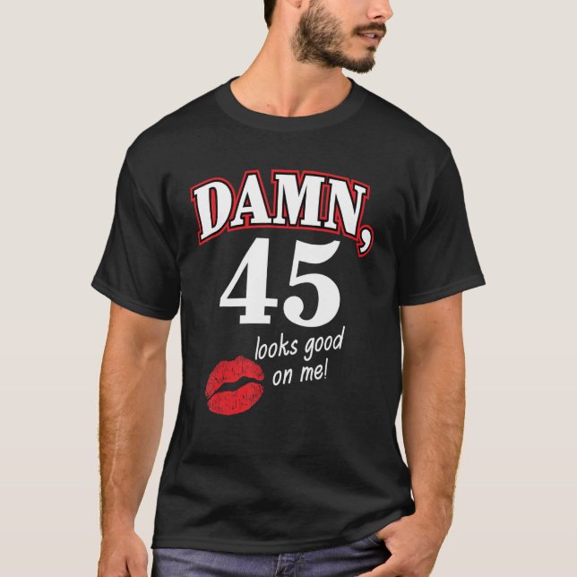 T-shirt Damm 45 Ca me va Cool 45ème anniversaire Famil (Devant)