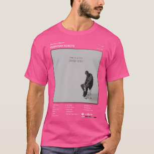 T-shirt Damon Albarn - Tous les jours Robots Tracklist Alb