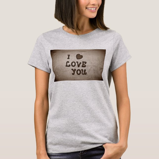 T-shirt d'amour (Devant)