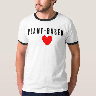 T-shirt d'amour basé sur le plante