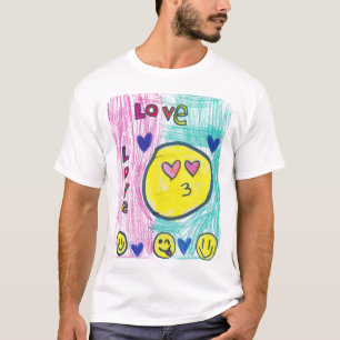 T-shirt d'amour d'Adelyn