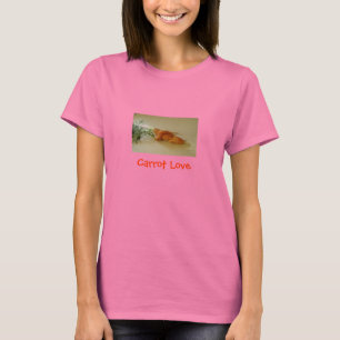 T-shirt d'amour de carotte