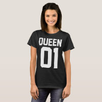 T-shirt d'Amour pour égales King et Queen dans
