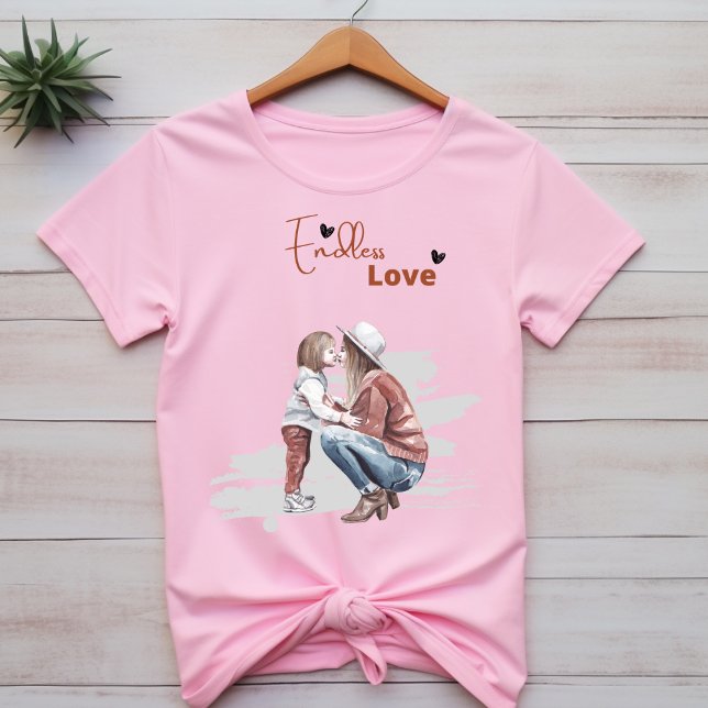 T-shirt d'amour sans fin (Créateur téléchargé)