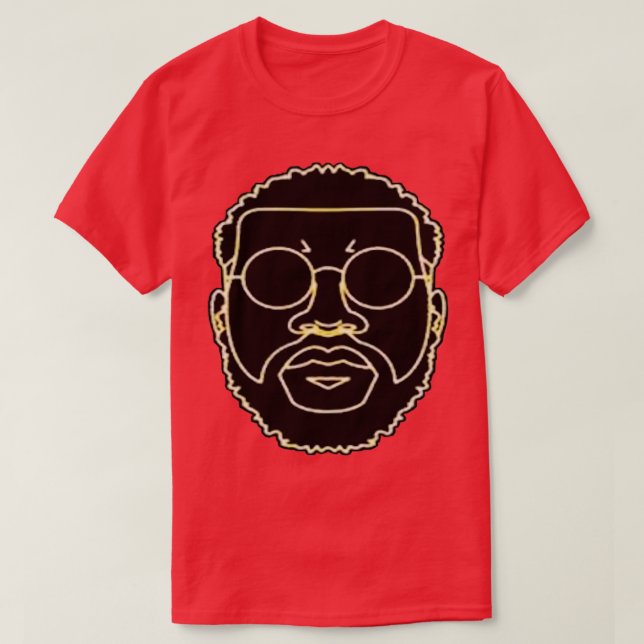 T-SHIRT DAMSO LIFE DEMS DAMSO HEAD (Design devant)