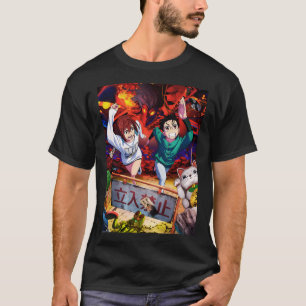T-shirt Dan Da Dan Monster pourchasse