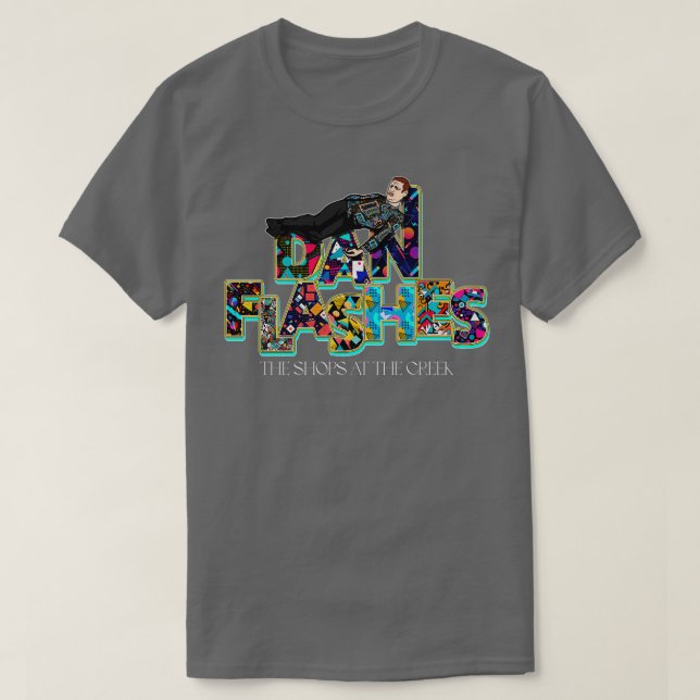 T-shirt Dan Flashes (Design devant)