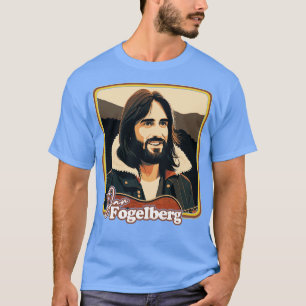 T-shirt Dan Fogelberg Style d'illustration rétro