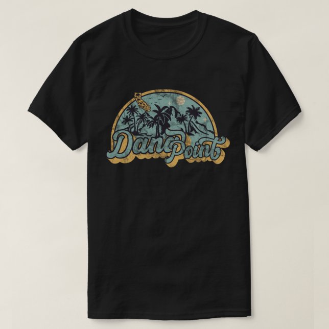 T-shirt Dana Point, Californie (Design devant)