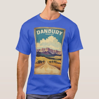 T-shirt Danbury Connecticut États-Unis Voyage Tourisme Vin