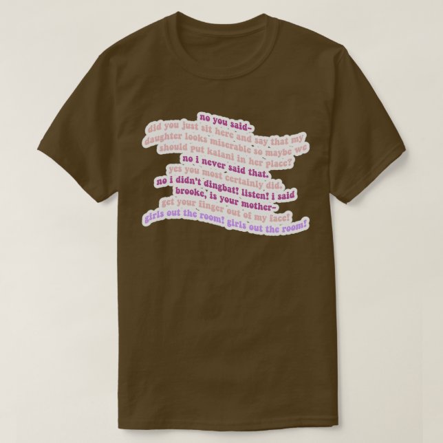 T-shirt Dance Moms Iconic Fight (Design devant)