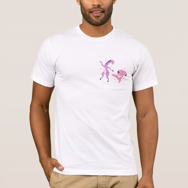 T-shirt Dance Party Footnotes Staff Shirt (Devant)