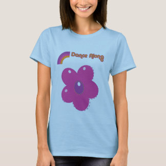 T-shirt dancealong_front_ladies_flower5