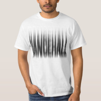 T-shirt Dancehall Blurred Effet Typographie Reggae