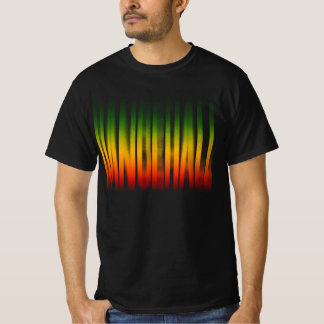 T-shirt Dancehall Flurred Effet Typographie Rasta Reggae
