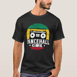 T-shirt Dancehall Girl Jamaïcaine Musique Jamaïcaine Femme