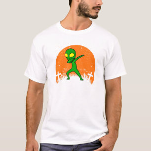 T-shirt Dancing Aliens Défi Danse Halloween Sunset Vi
