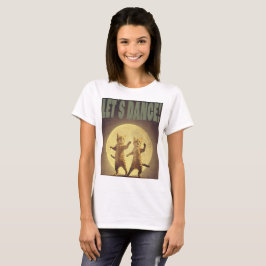 T-shirt dancing cats-2