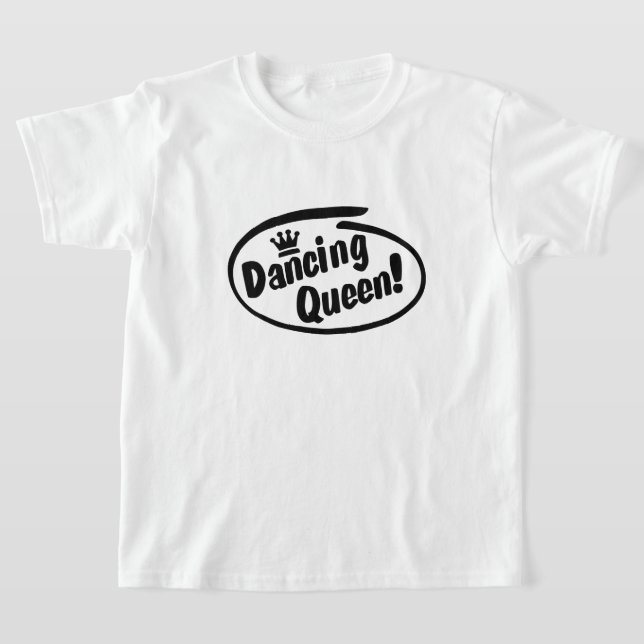 T-shirt Dancing Queen, Dance (Poser)