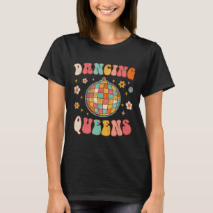 T-shirt Dancing Queen Retro Bridesmaids 70's Disco Bachelo