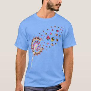 T-shirt Dandelion Foodie Sweet Baking Cupcake