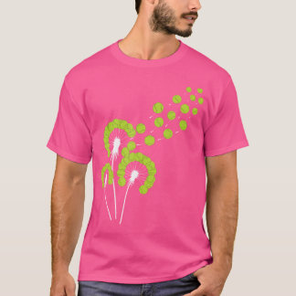 T-shirt Dandelion Tennis Ball Pour Le Tennis