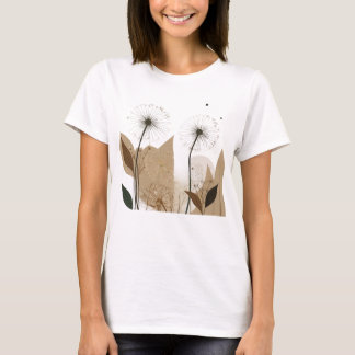 T-shirt dandelions matisse style
