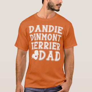 T-shirt Dandie Dinmont Terrier Papa