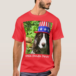 T-shirt Dandy de griffonnage de Hankie