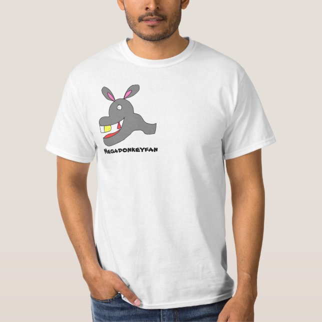 T-shirt d'âne de Megadonkeyfan (Devant)