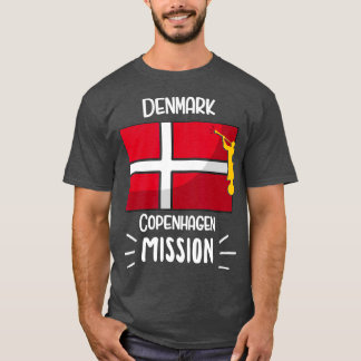 T-shirt Danemark Copenhague Mormon LDS Mission Missionnair