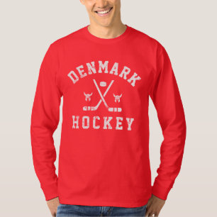 T-Shirt Danemark Hockey sur Glace
