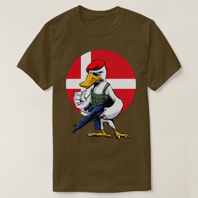 T-shirt Danemark Swan Trooper (Design devant)
