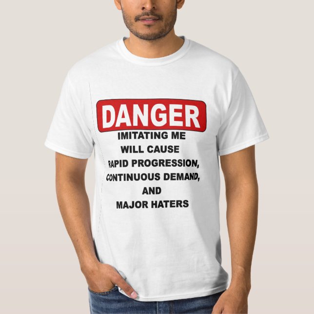T-SHIRT DANGER (Devant)